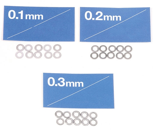 Ø3mm Cims 0.1 , 0.2 , 0.3mm tyggelse ( 3x10 stk. )